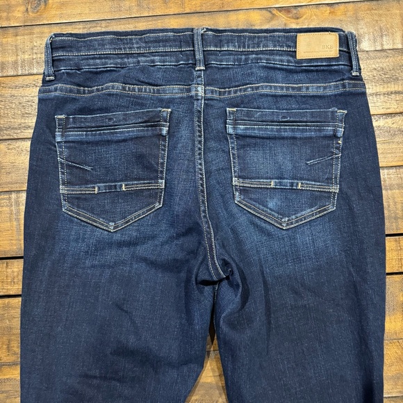 BKE Buckle Victoria Lamont Universal Fit Mid Rise Denim Ankle Skinny Jeans 32 - Picture 4 of 13